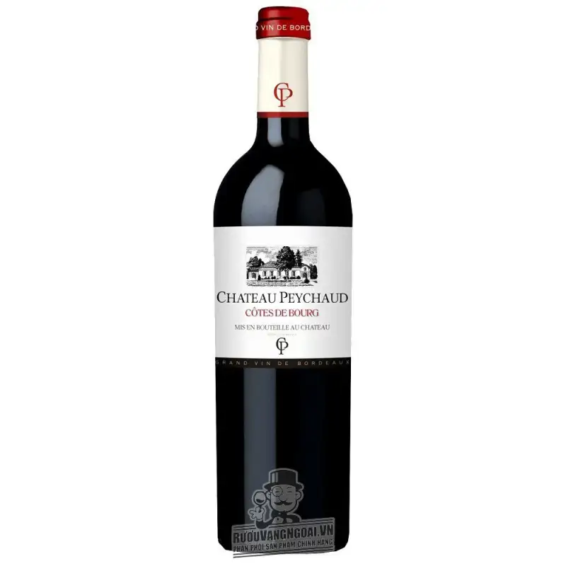 Vang Pháp Chateau Peychaud Cotes De Bourg Bordeaux uống ngon