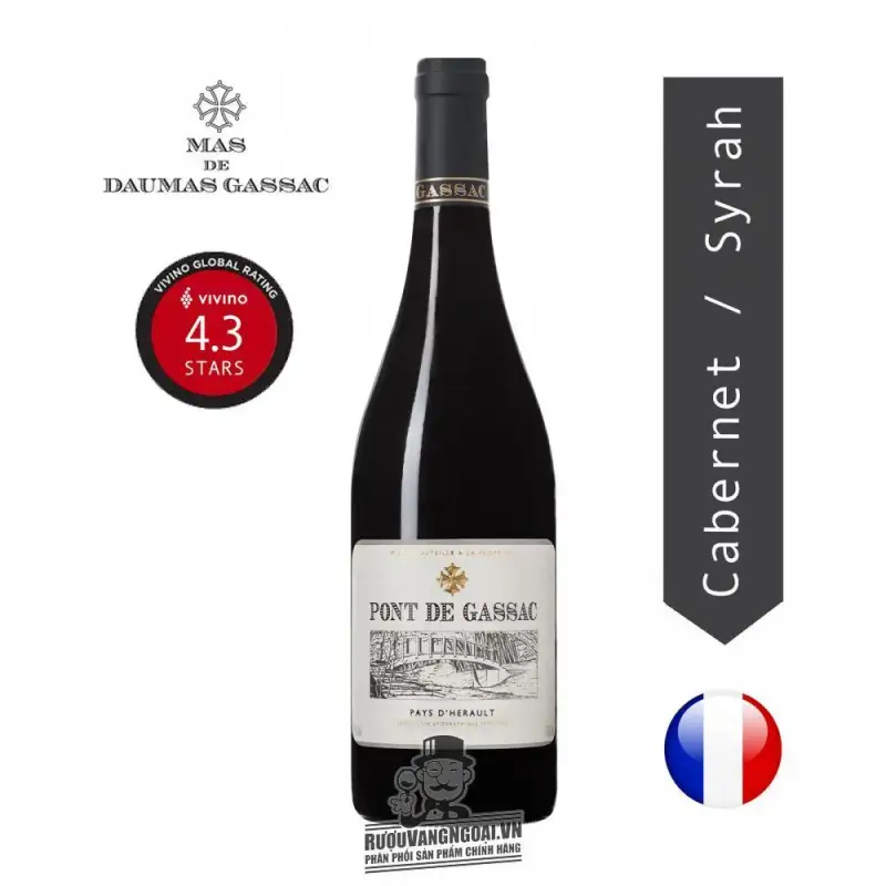 Địa chỉ bán vang phap pont de gassac red giá rẻ nhất