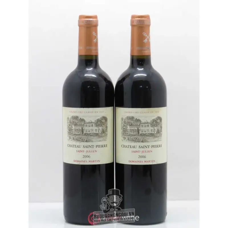Địa chỉ bán vang phap chateau saint pierre saint julien giá rẻ tại Hà Nội