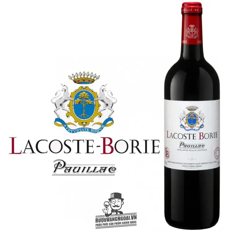 Mua vang phap lacoste borie pauillac grand cru classe giá rẻ tại Hà Nội