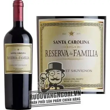 Vang Chile Santa Carolina Reserva de Familia Cabernet Sauvignon