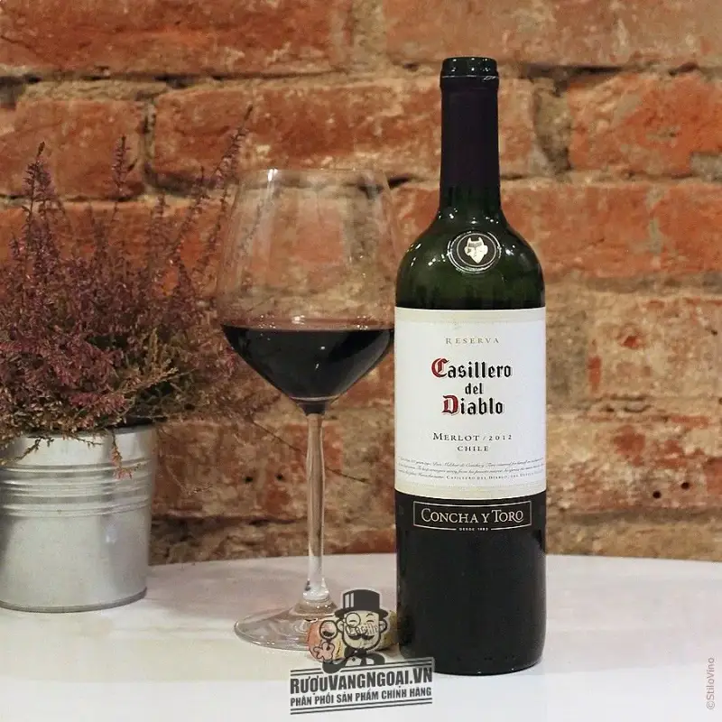 Vang Chile CASILLERO DEL DIABLO Merlot
