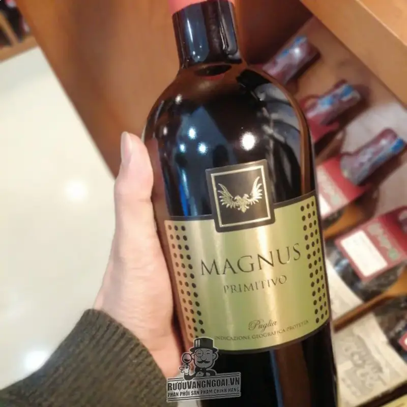 Giá ruou vang y magnus primitivo puglia gia re nhat