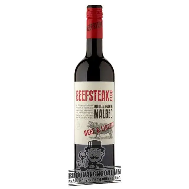 Vang ARGENTINA BEEFSTEAK CLUB MALBEC & LIBERTY