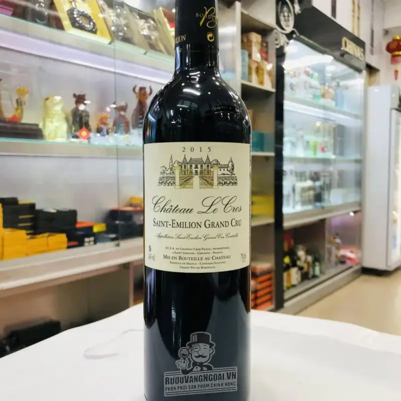 Mua vang phap chateau le cros ở đâu giá rẻ nhất