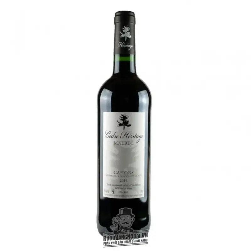 Mua vang phap cedre heritage malbec cahors giá rẻ tại Hà Nội