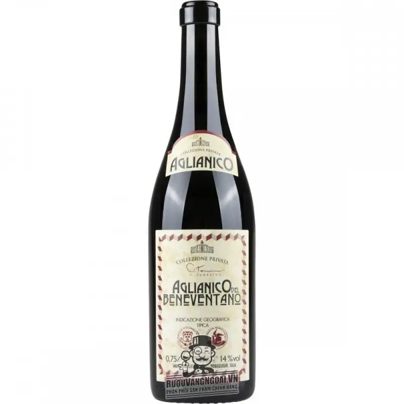 Rượu Vang Đỏ Ý Aglianico Del Beneventano uống ngon