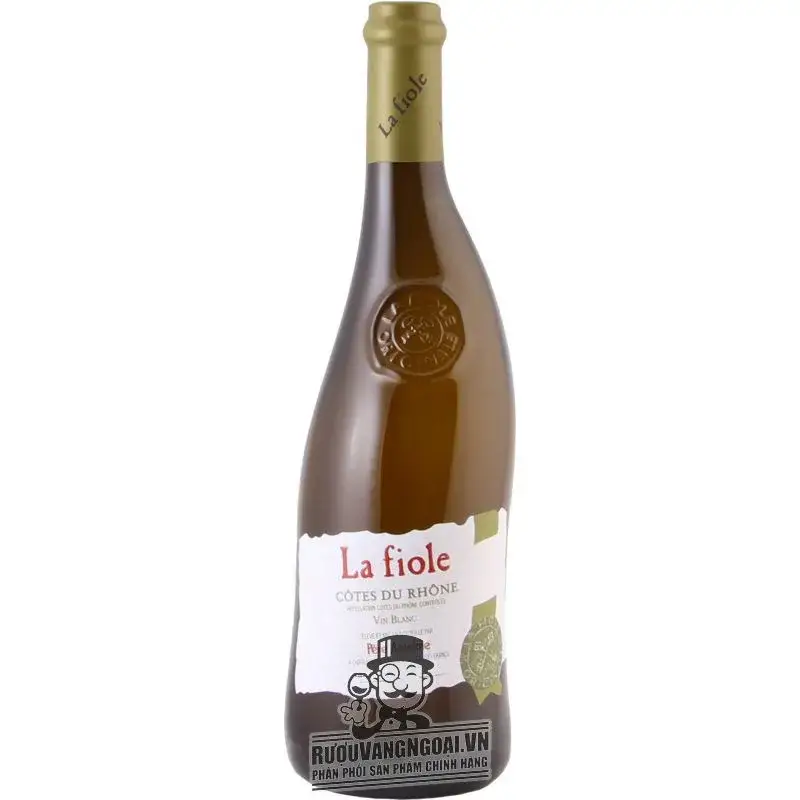 Vang Pháp LA FIOLE COTES DU RHONE VIN BLANC Trắng