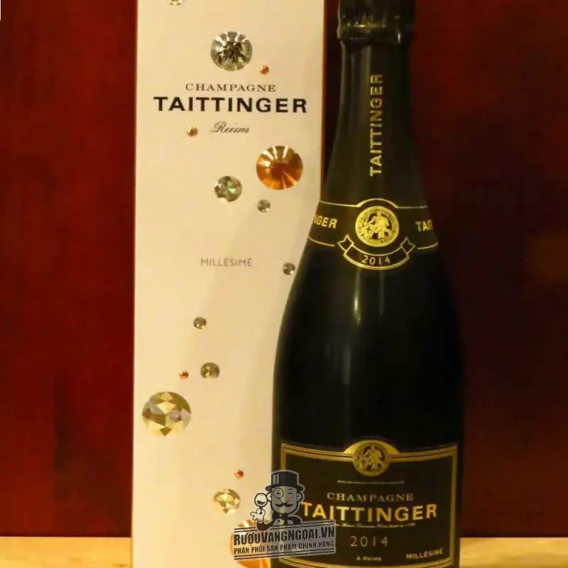 ruou vang no taittinger brut millesime champagne giá bao nhiêu
