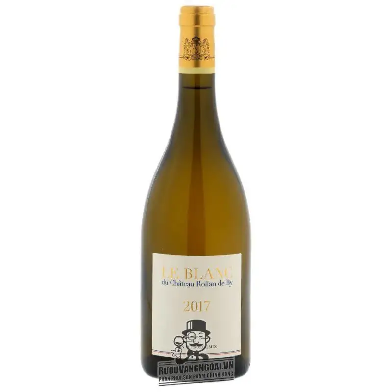 Vang Pháp Le Blanc Du Chateaux Rollan De By White uống ngon