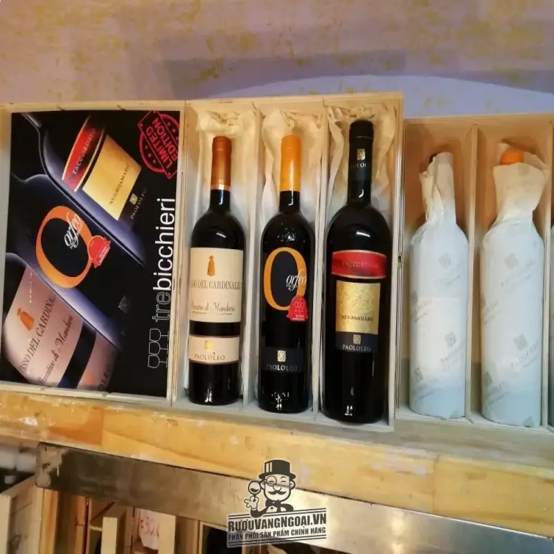 Mua vang y taccorosso negroamaro paolo leo ở đâu giá rẻ nhất