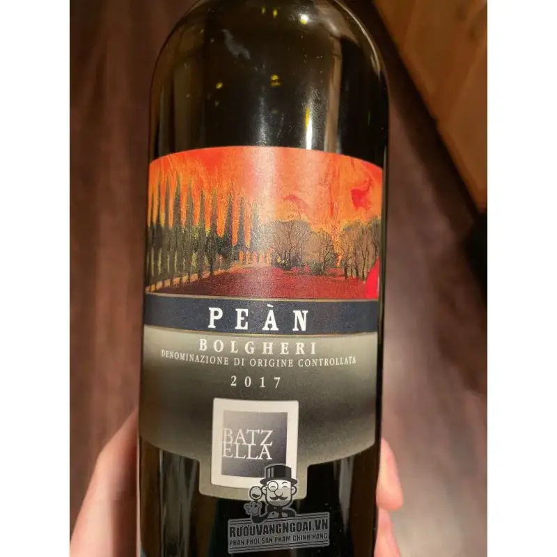 Vang Ý Pean Bolgheri Batzella Thượng hạng