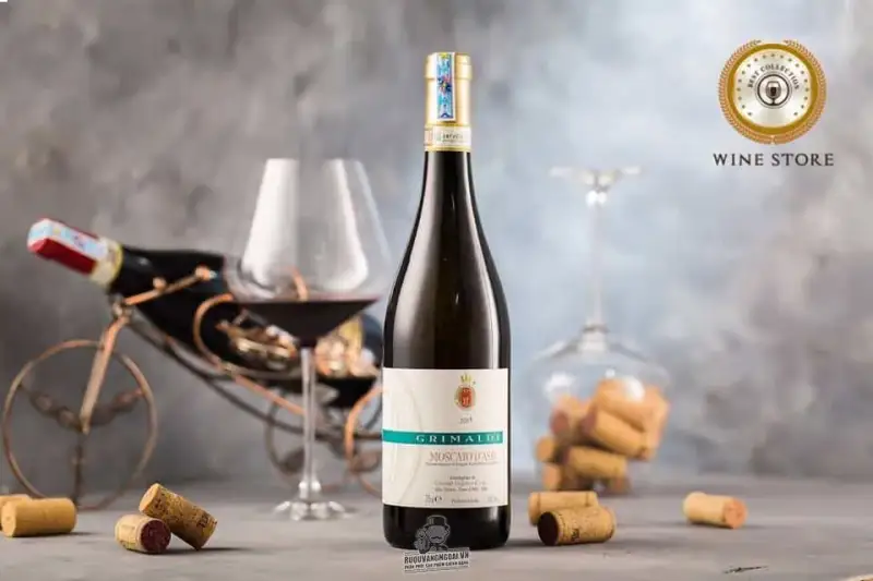 Vang Ý Grimaldi Moscato dasti