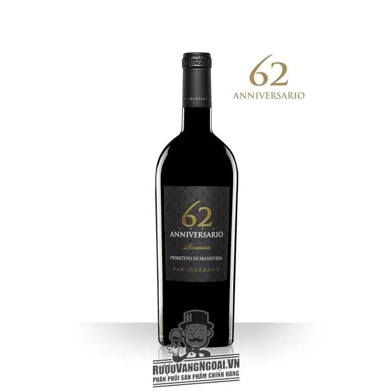 Rượu Vang ý 62 Anniversario