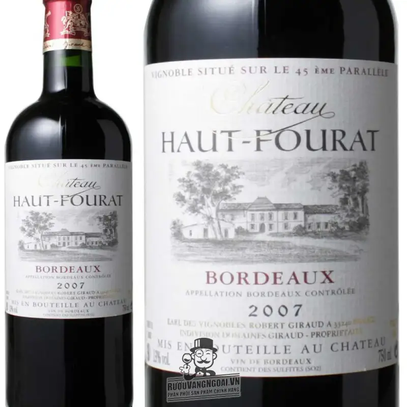Mua vang phap chateau haut fourat bordeaux giá rẻ tại Hà Nội