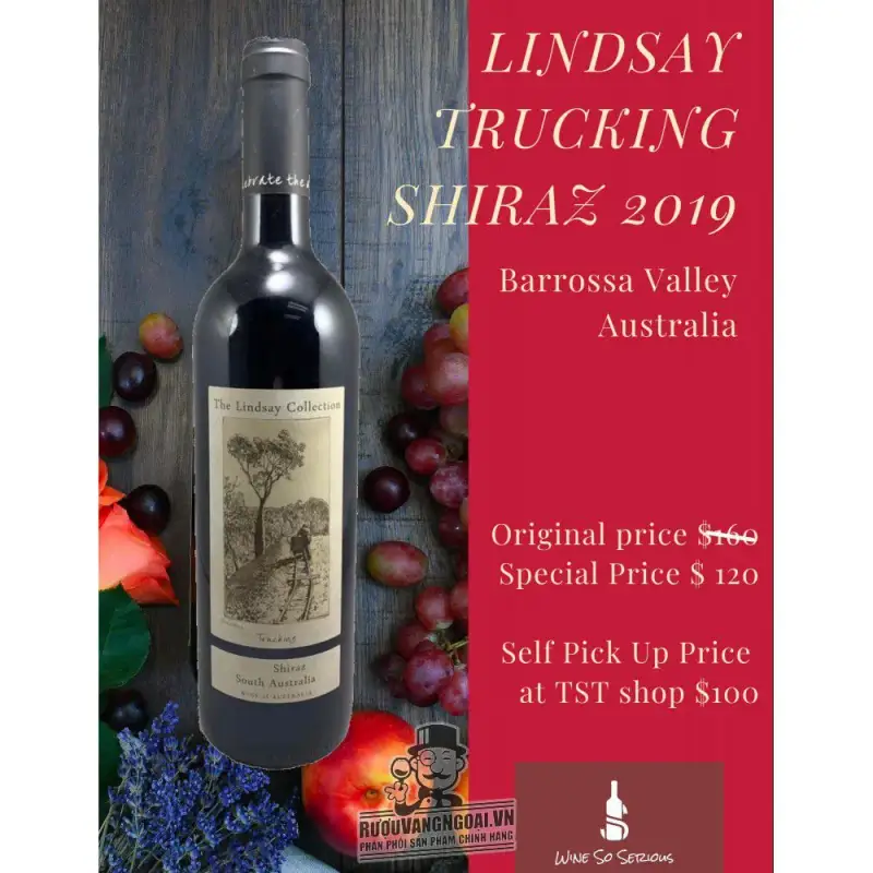 Mua ruou vang the lindsay collection trucking shiraz cao cap ở đâu giá rẻ nhất