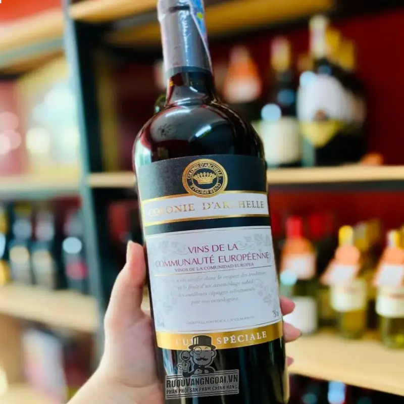 Mua ruou vang colonie darchelle cuvee speciale giá rẻ tại Sài Gòn