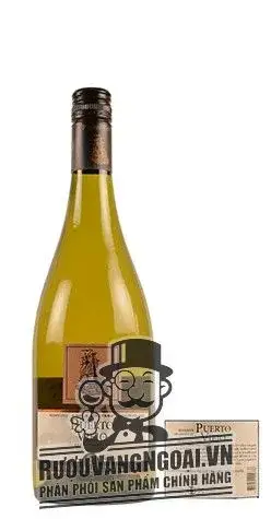 RÆ°á»£u vang Chile Puerto Viejo Chardonnay