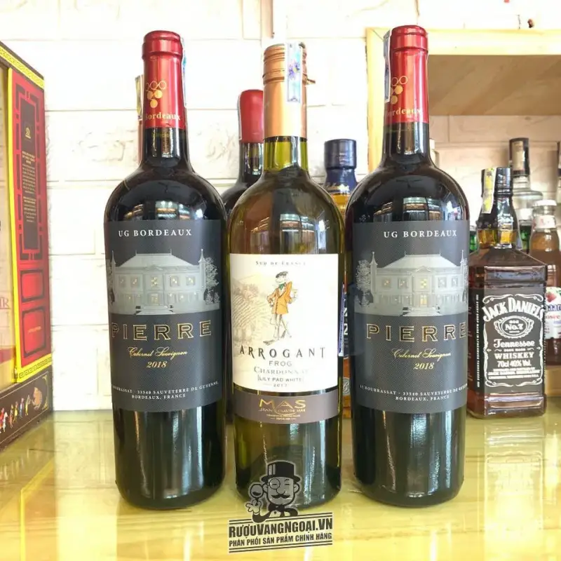 Địa chỉ bán vang phap pierre cabernet sauvignon giá rẻ tại Sài Gòn