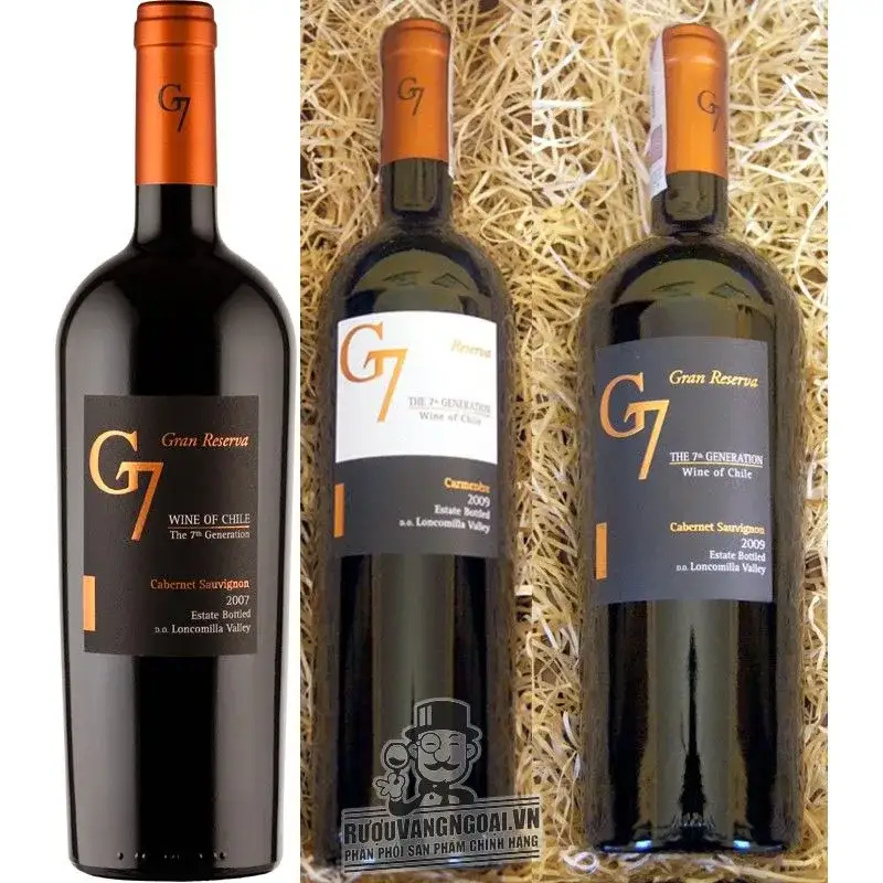 Vang Chile G7 Reserva Cabernet Sauvignon