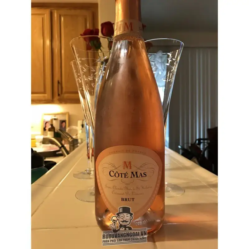 Giá vang no phap cote mas cremant de limoux rose brut cao cap