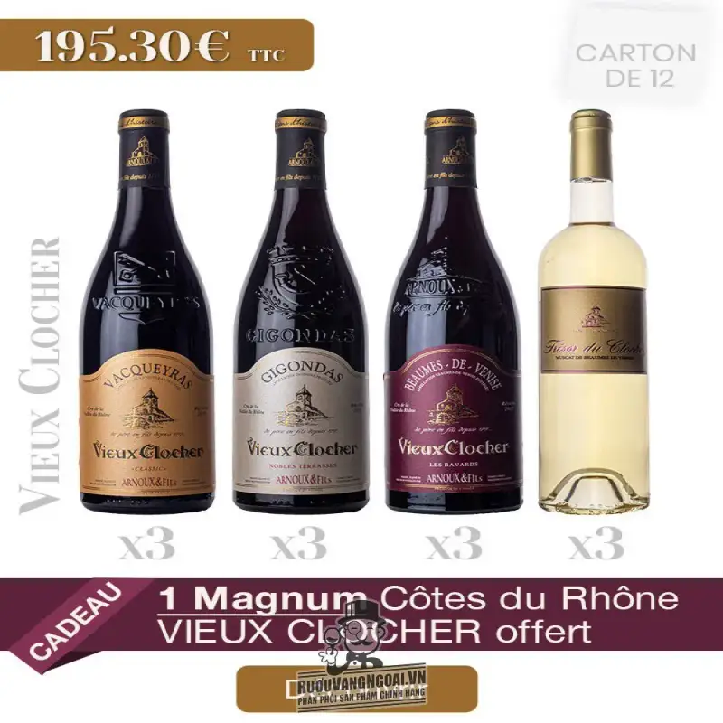 Mua vang phap vieux clocher beaumes de venise ở đâu giá rẻ nhất