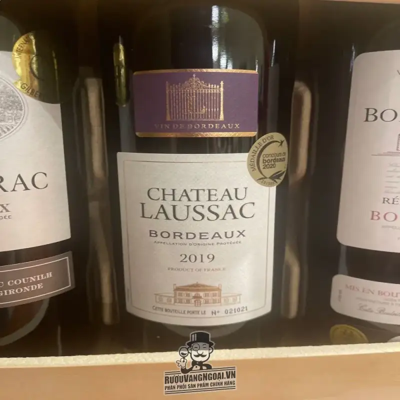 Địa chỉ mua vang phap chateau laussac bordeaux re dep giá rẻ nhất