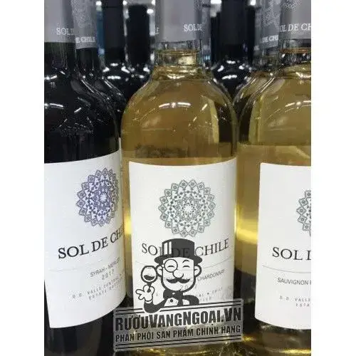 RƯỢU VANG CHILE SOL DE CHILE (ĐỎ - TRẮNG)