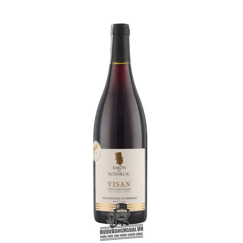 Vang Pháp BARON DE ROUSSILLAC VISAN Ngon thượng hạng