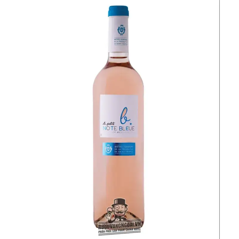 Vang Pháp La Petite Note bleue Rose Mediterranee uống ngon