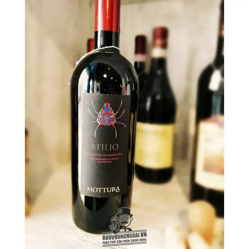 Vang Ý STILIO MOTTURA PRIMITIVO DI MANDURIA
