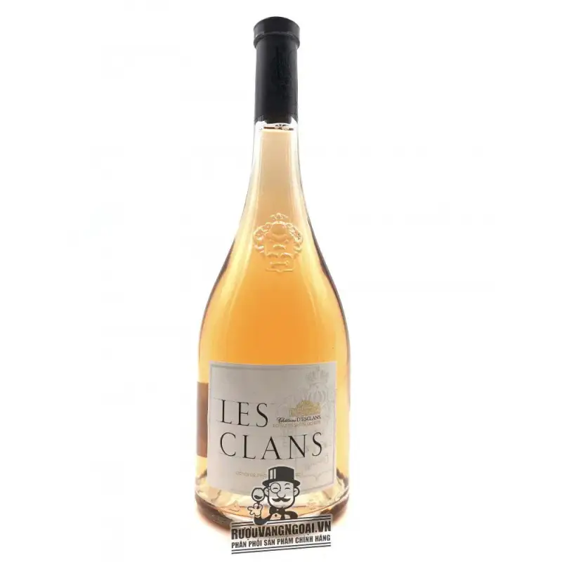 Vang Pháp Les Clans Rose Chateau d Esclans cao cấp