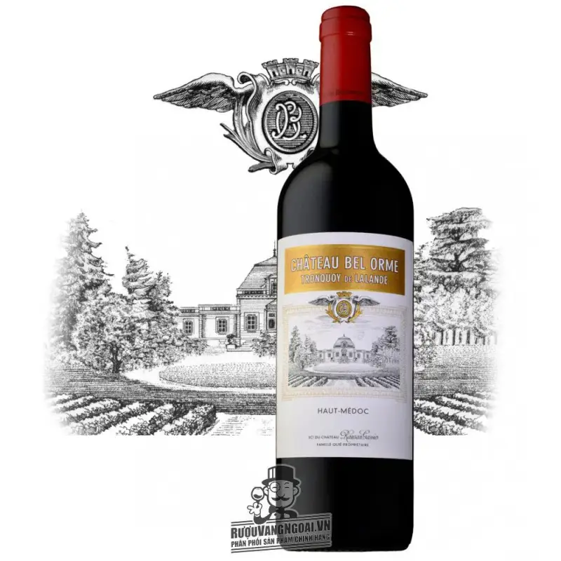 Giá vang phap chateau bel orme tronquoy de lalande cru bourgeois