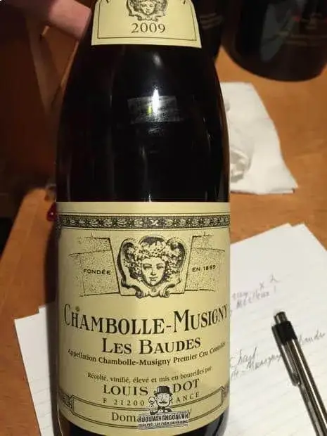 Vang Pháp Chambolle Musigny Les Baudes Louis Jadot