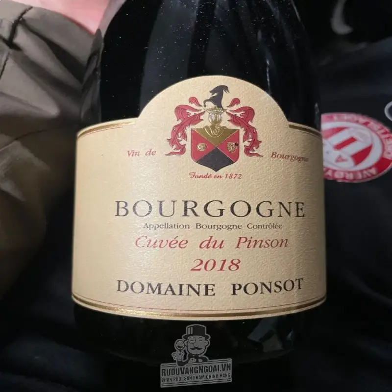 Vang Pháp Bourrgogne Cuvee du Pinson Domaine Ponsot Cao Cấp