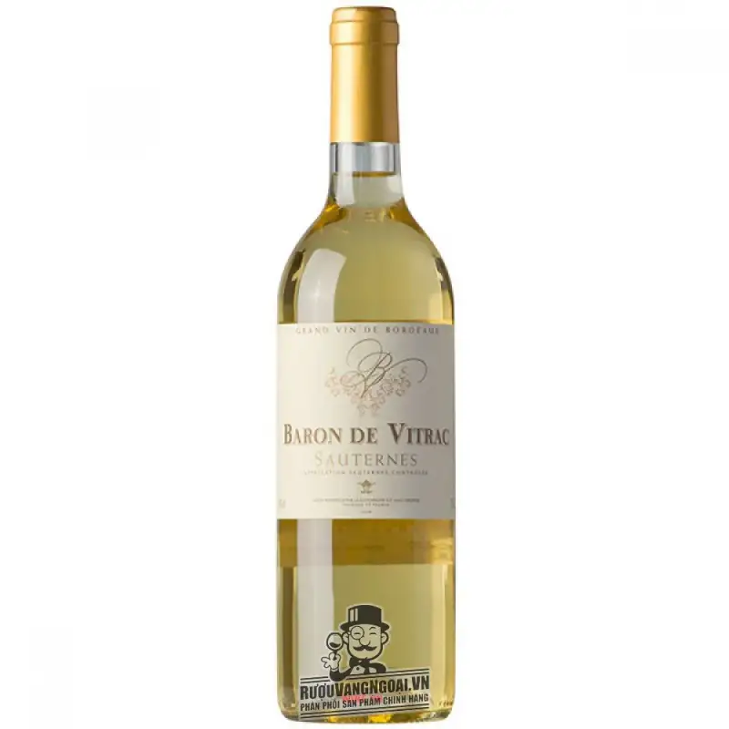 Vang Pháp Baron De Vitrac Sauternes Bordeaux uống ngon