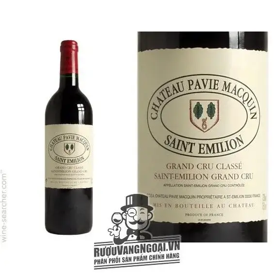 Vang Pháp CHATEAU PAVIE MACQUIN SAINT EMILION
