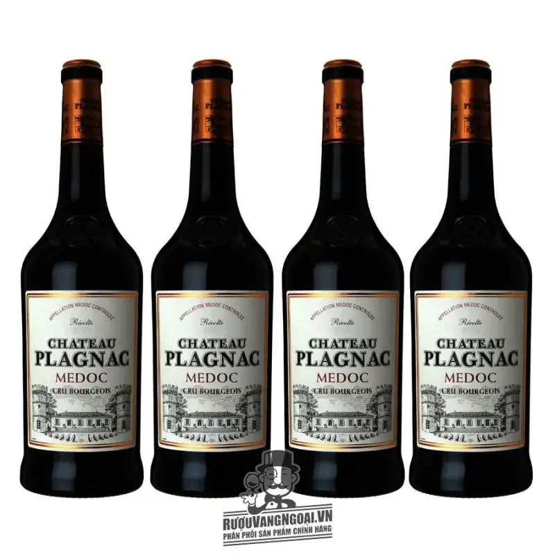 Vang Pháp Chateau Plagnac Medoc Cru Bourgeois