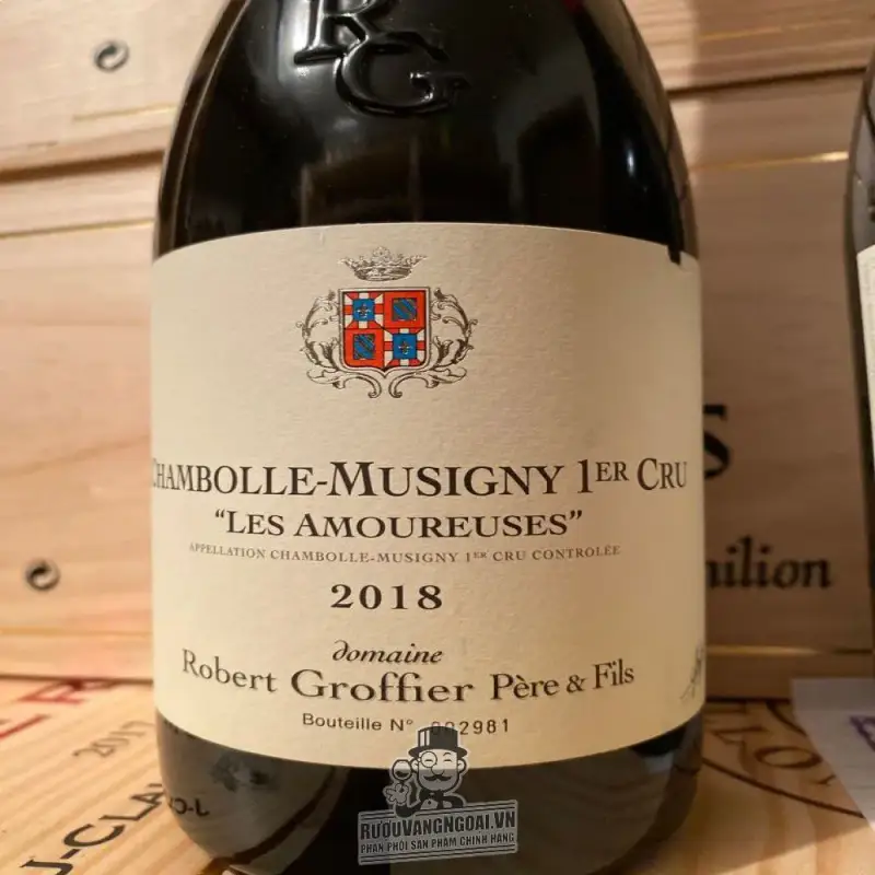 Giá vang phap chambolle musigny les amoureuses robert groffier