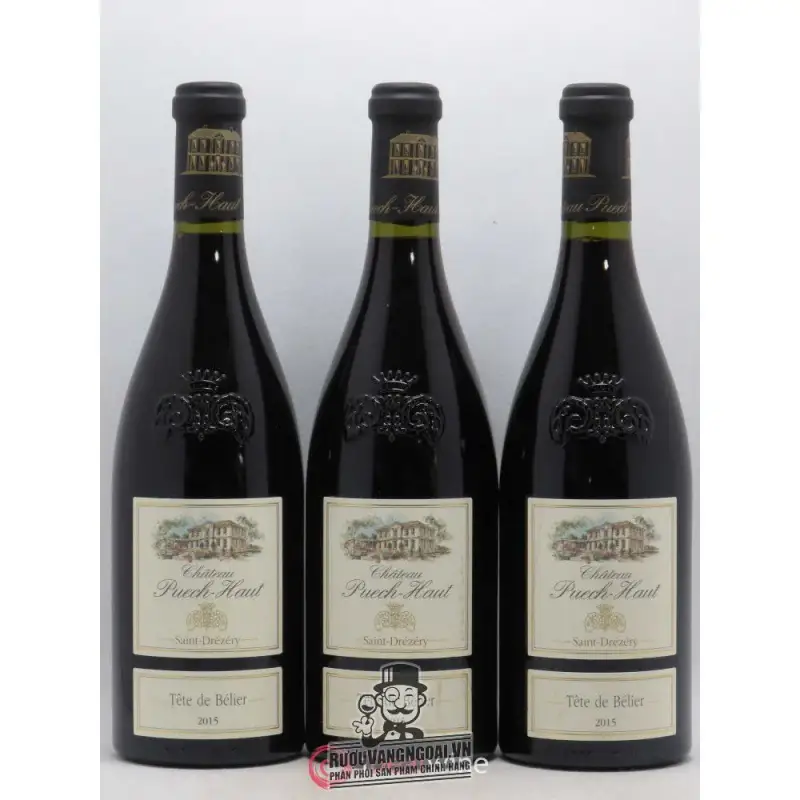 Mua vang phap chateau puech haut tete de belier red giá rẻ tại Sài Gòn