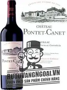 Vang Pháp CHATEAU PONTET CANET PAUILLAC