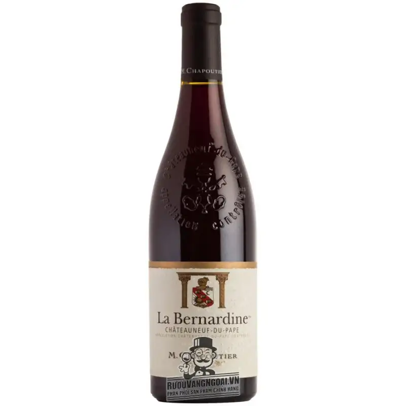 Giá vang la bernardine chateauneuf du pape mchapoutier