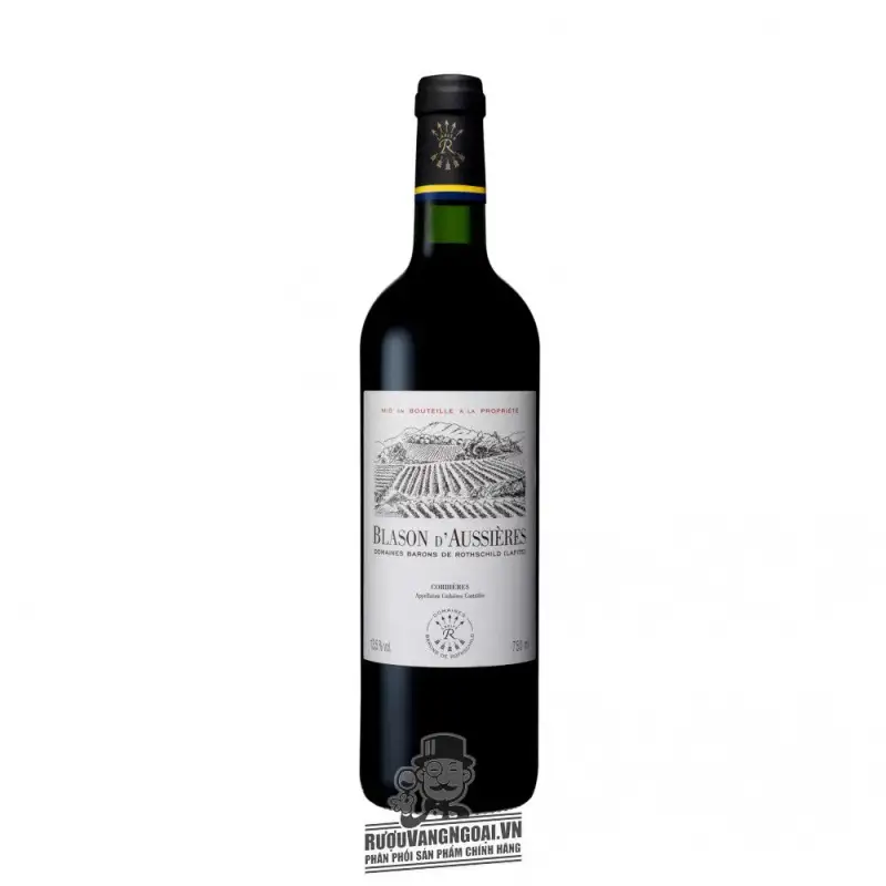 Vang Pháp Blason dAussieres Domaines Barons de Rothschild uống ngon
