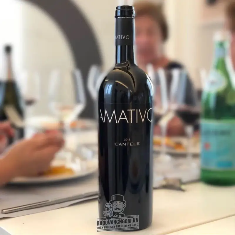 Vang Ý Amativo Cantele Salento Uống ngon