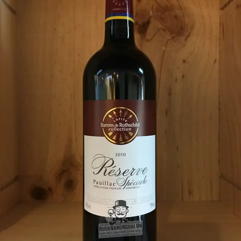 vang phap reserve speciale pauillac barons de rothschild giá bao nhiêu