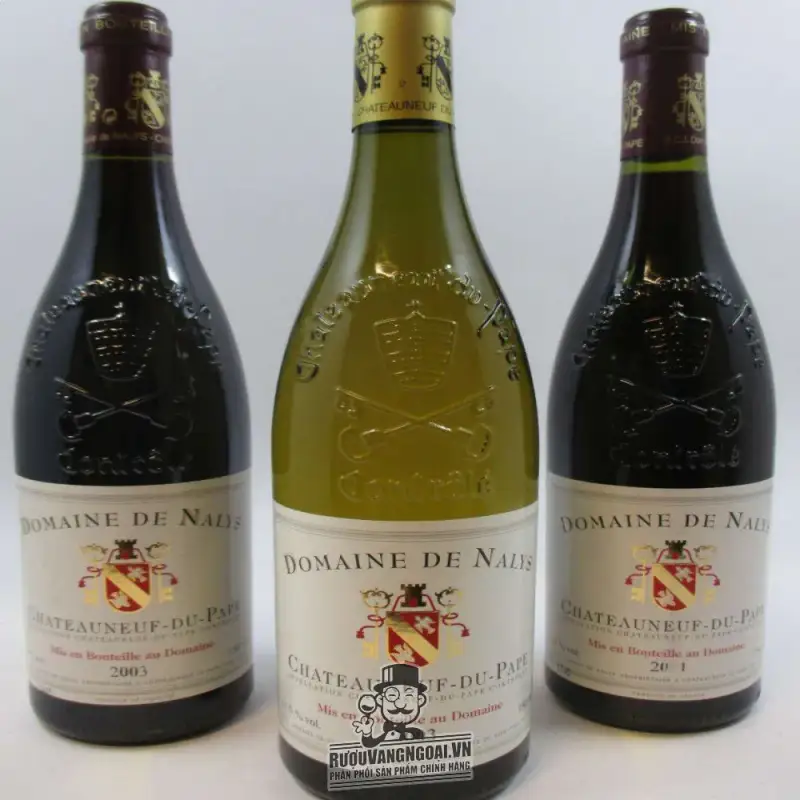 vang phap chateau de nalys chateauneuf du pape white giá bao nhiêu