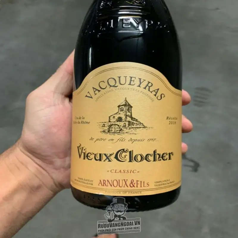 Mua vang phap vieux clocher vacqueyras clocher giá rẻ tại Hà Nội