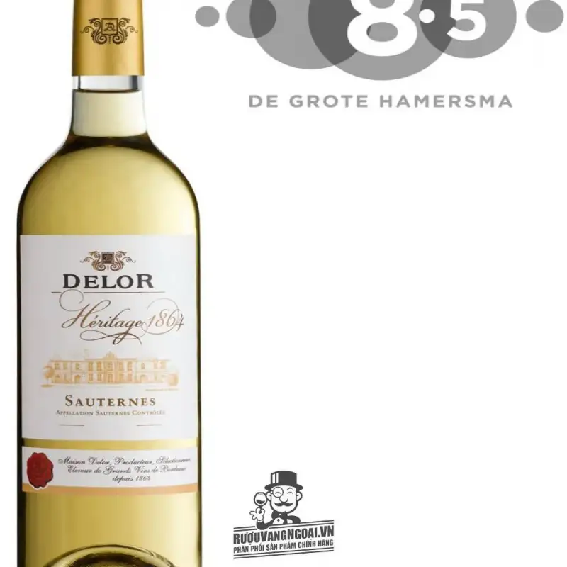 Vang Pháp Delor Heritage 1864 Sauternes