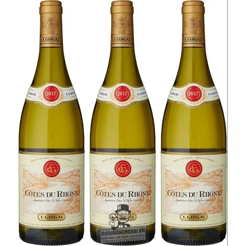 vang phap crozes hermitage guigal white giá bao nhiêu