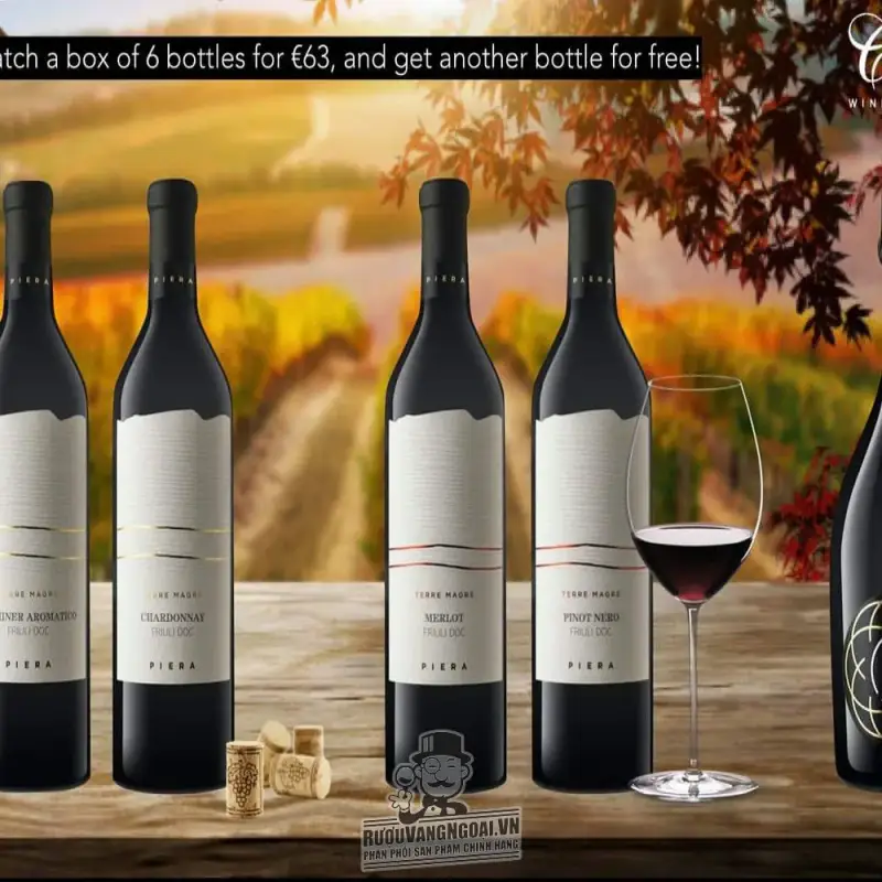 Mua ruou vang do chat pinot nero friuli giá rẻ tại Sài Gòn
